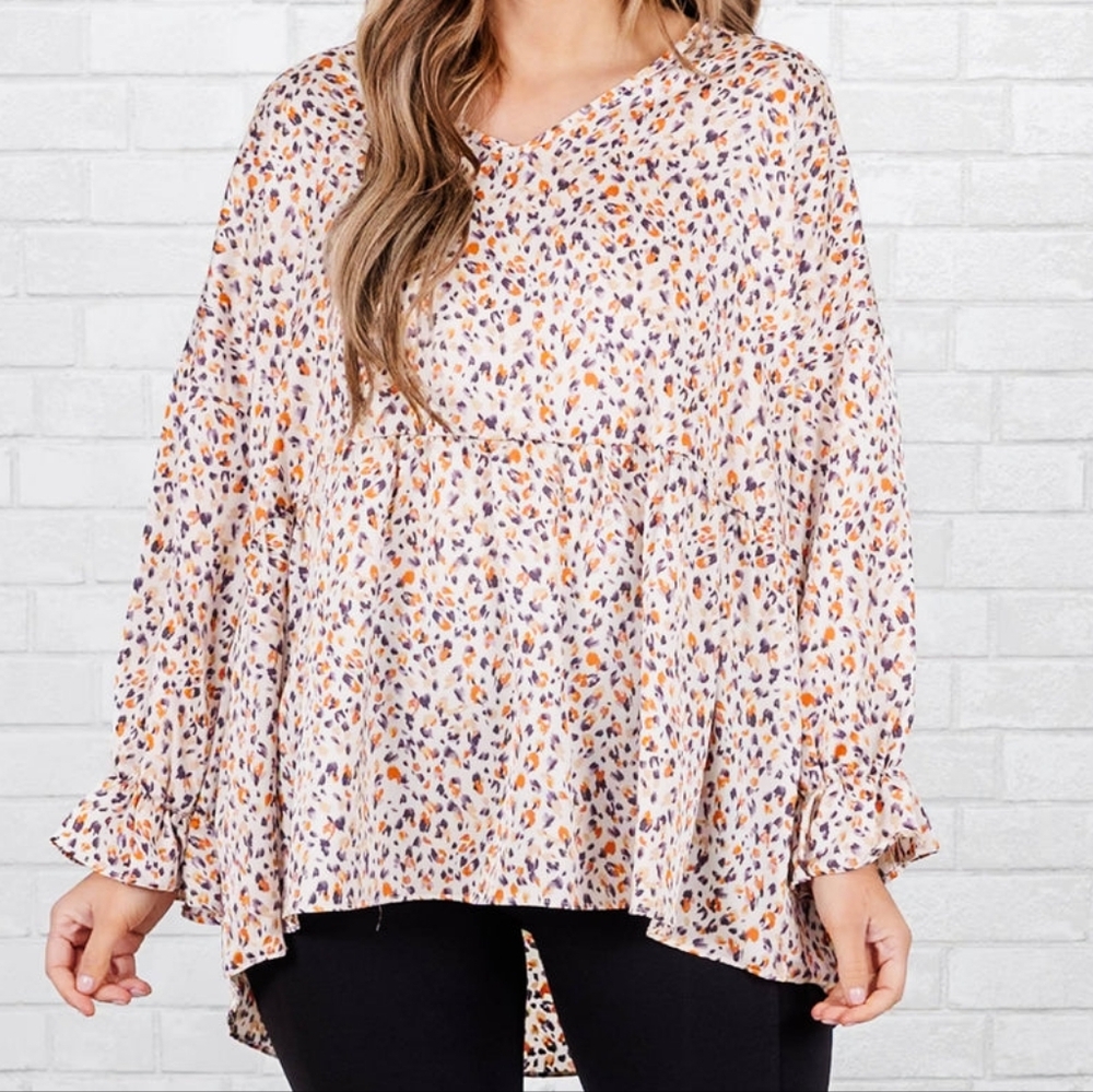 Floral Print Women's Top